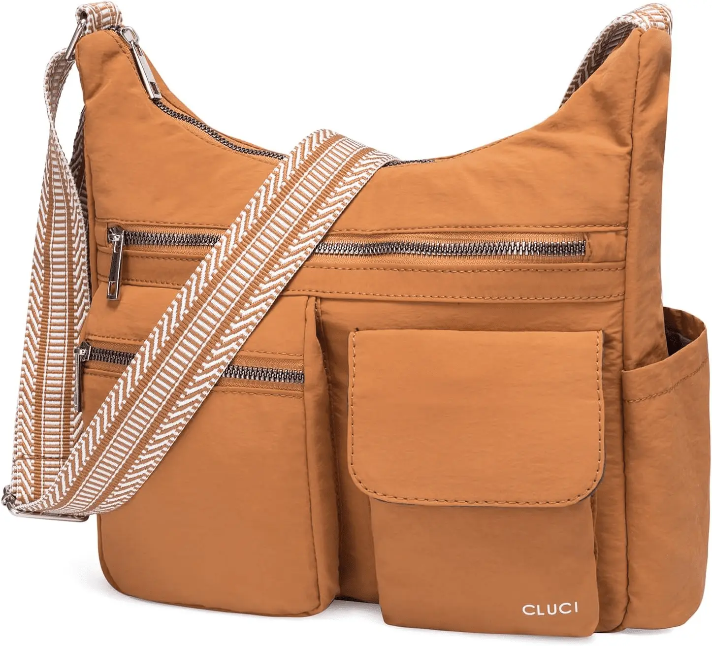 Travel Purses for Women, Waterproof Nylon Crossbody Bags for Woman Trendy, anti Theft Shoulder Bag for Ladies