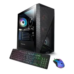 Slate 6 MESH Gaming PC Desktop - AMD Ryzen 5 7600 - NVIDIA Geforce RTX 4060 8GB - 16GB DDR5 RGB - 500GB Nvme SSD - Slatemesha5N4601