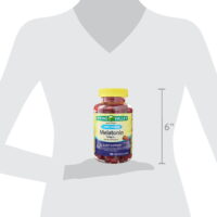 Zero Sugar Melatonin Sleep Support Dietary Supplement Gummies, 5 Mg, 120 Count - Image 4