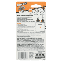 Clear Micro Precise Super Gel Bottle, 5.5 Grams, Initial Dry Time 10-45 Seconds - Image 7