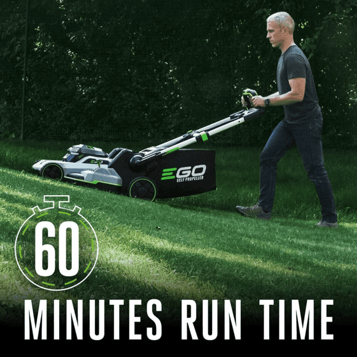 Electric Lawn Mower, Self-Propelled Cordless with Touch Drive, Includes 56V 7.5Ah Battery and Rapid Charger – LM2125SP - Image 5