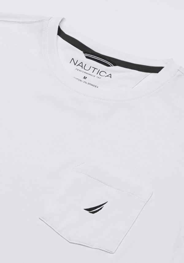 Men'S Solid Crew Neck Short-Sleeve Pocket T-Shirt - Image 5