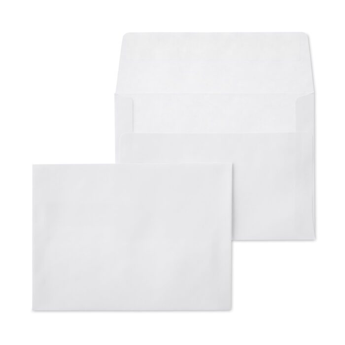 A6 Invitation Peel and Stick Envelopes, White, 4.75 in X 6.5 In, 50 Count - Image 3
