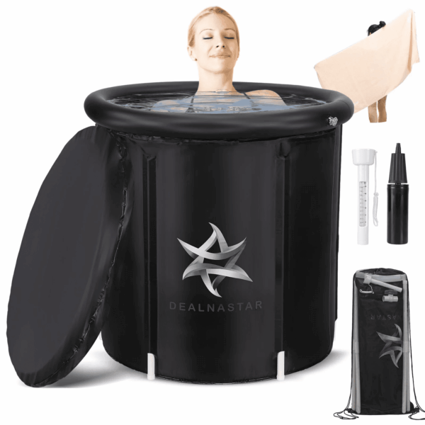 Portable Ice Bath Tub, 88 Gal Cold Plunge for Athletes - Durable Inflatable Design, Indoor/Outdoor Use - Image 2