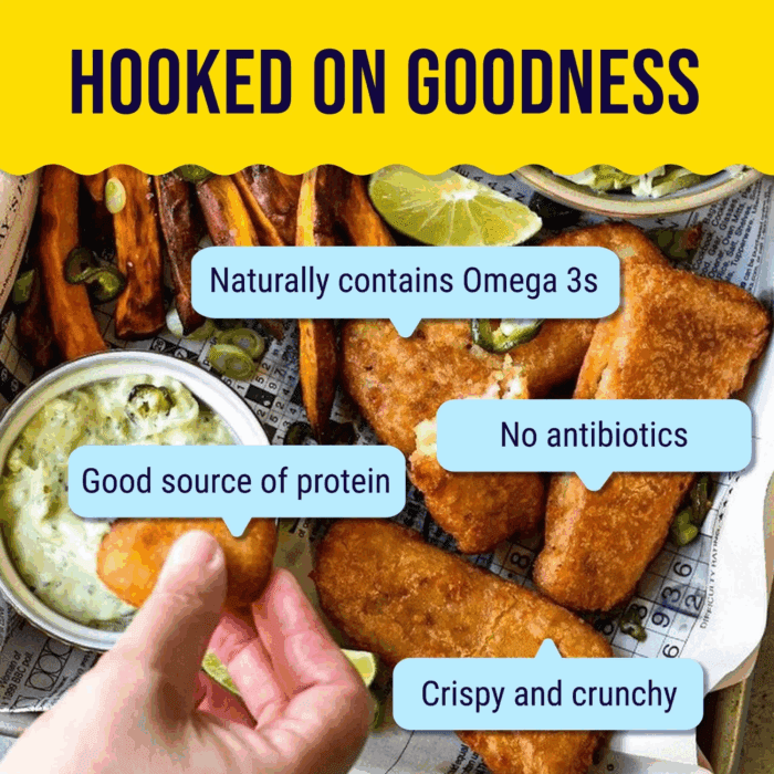 Gorton’S Breaded Fish Sandwich Cut from 100% Whole Fish Fillets (Not Minced), Wild Caught Alaskan Pollock, Frozen, 8 Count, 18.3 Ounce Resealable Bag - Image 6