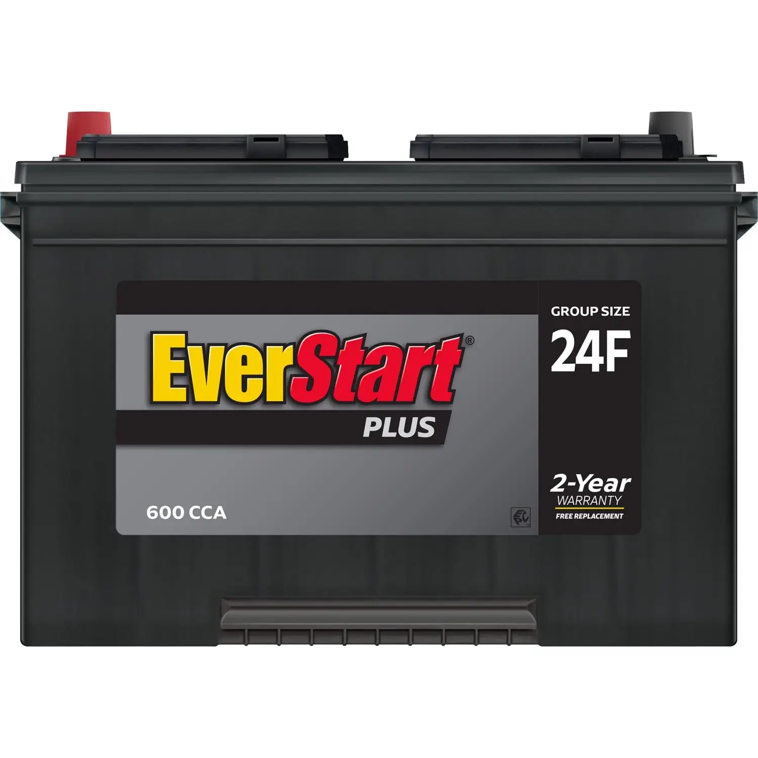 plus Lead Acid Automotive Battery, Group Size 24F 12 Volt, 600 CCA - Image 5