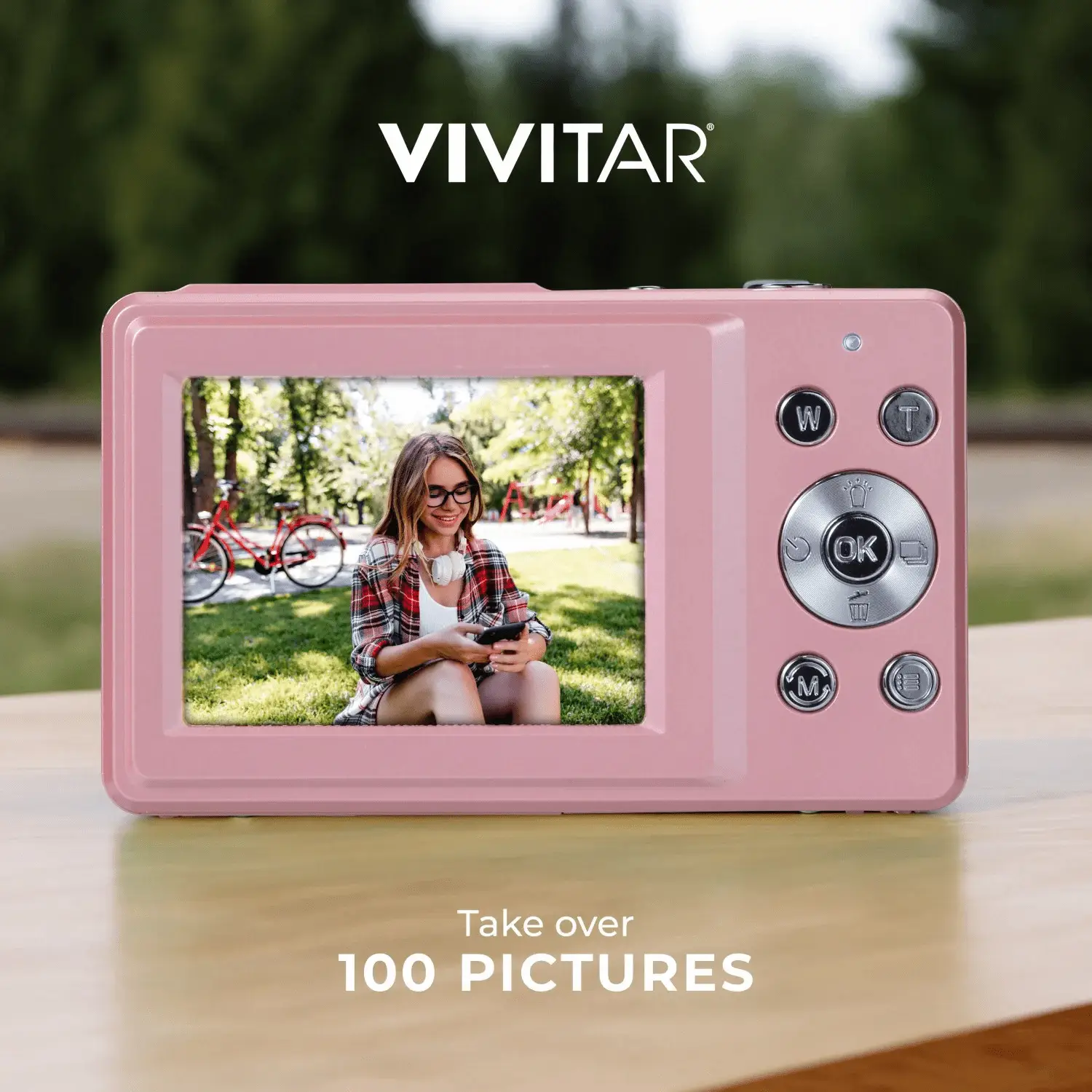 Popsnap Digital Camera, Pink, 16X Zoom, 1080P, Micro SD, Single Pack - Image 7