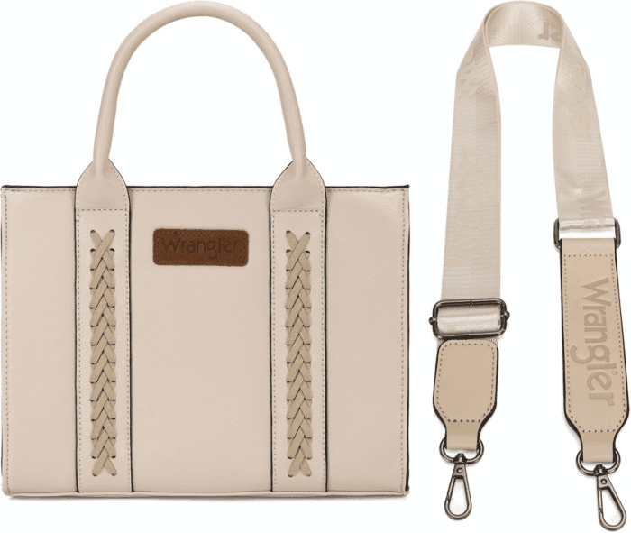 Wrangler Medium Tote Bag for Women Designer Satchel Handbags Top-Handle Purses with Strap - Image 4