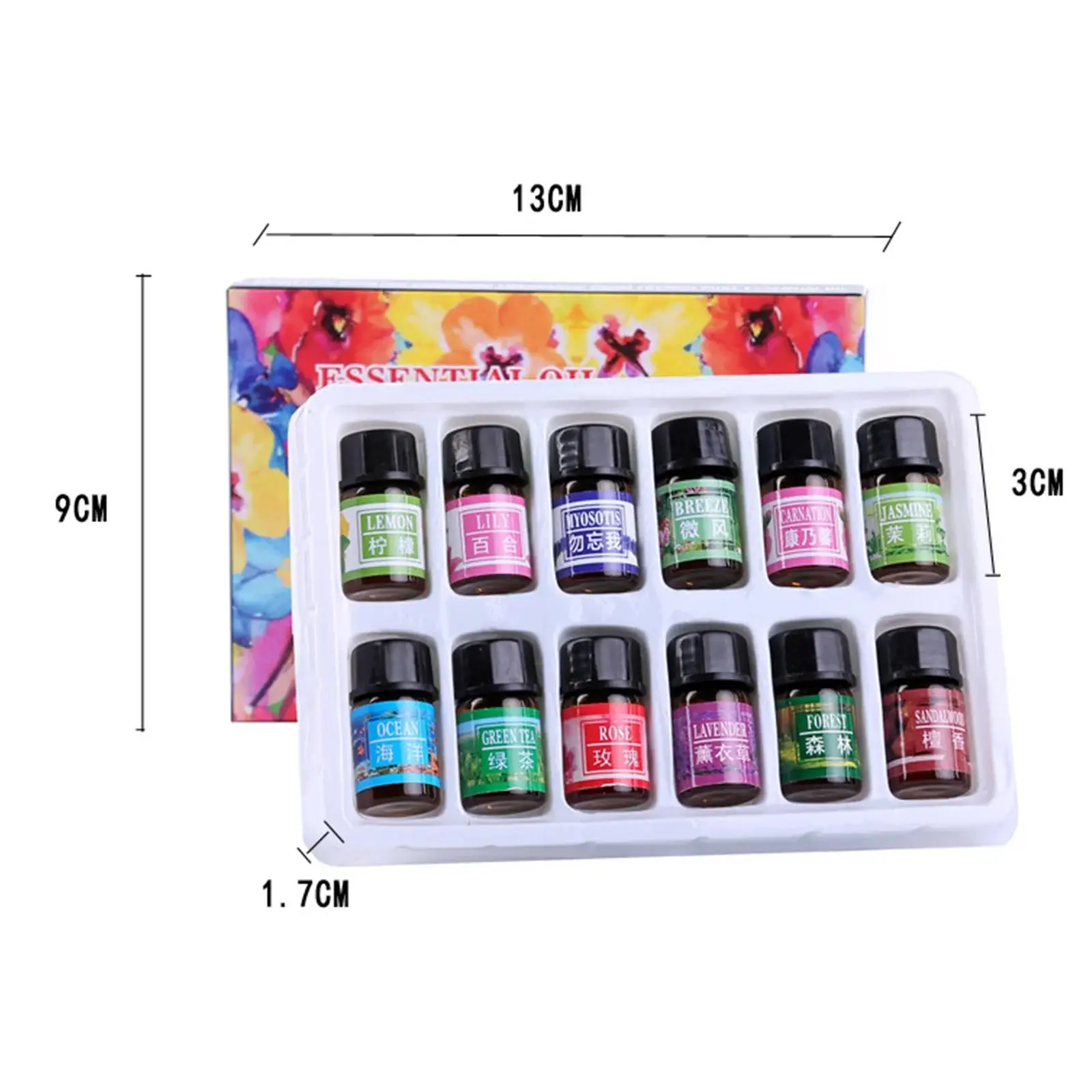 3Ml*12 Bottles ,Water Soluble Essential Oil, Used for Humidifier Air Purifier Incense Burner Aromatherapy Lamp - Image 6
