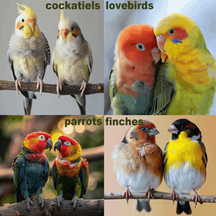 7Pcs Bird Toys for Parakeets & Small Birds - Wooden Perch Swings, Ladder & Climbing Toys for Conure, Cockatiel & Budgie - 18'' - Image 7