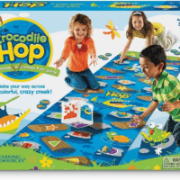 Crocodile Hop Floor Game - Ages 3+ Indoor Games for Toddlers, Gross Motor Skills Toys for Kids, Preschool Learning Activities - Image 3