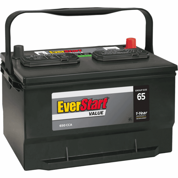 Value Lead Acid Automotive Battery, Group Size 65 12 Volts, 650 CCA - Image 2