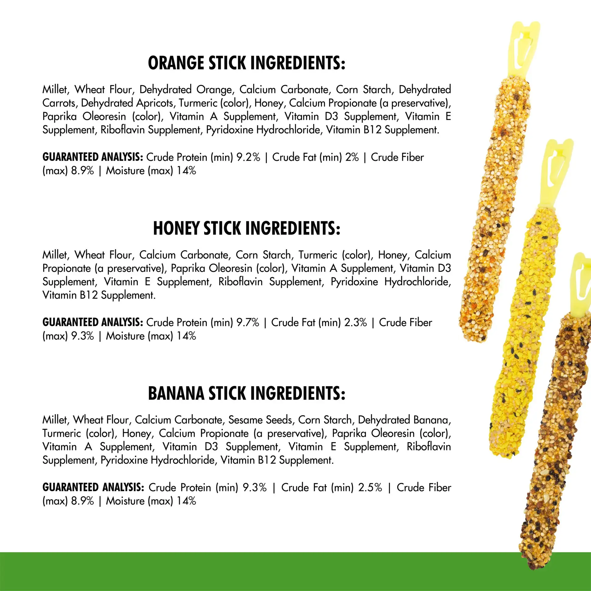 Vitakraft Menu Crunch Sticks Pet Bird Treats - Image 4