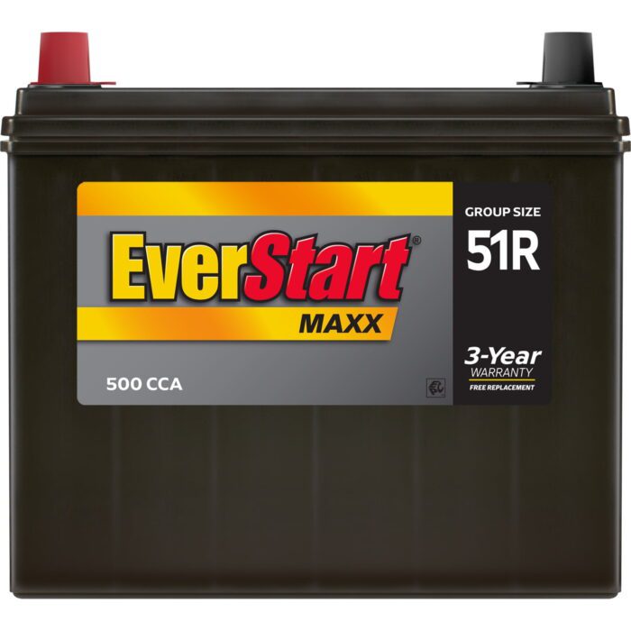 Maxx Lead Acid Automotive Battery, Group Size 51R 12 Volt, 500 CCA - Image 8