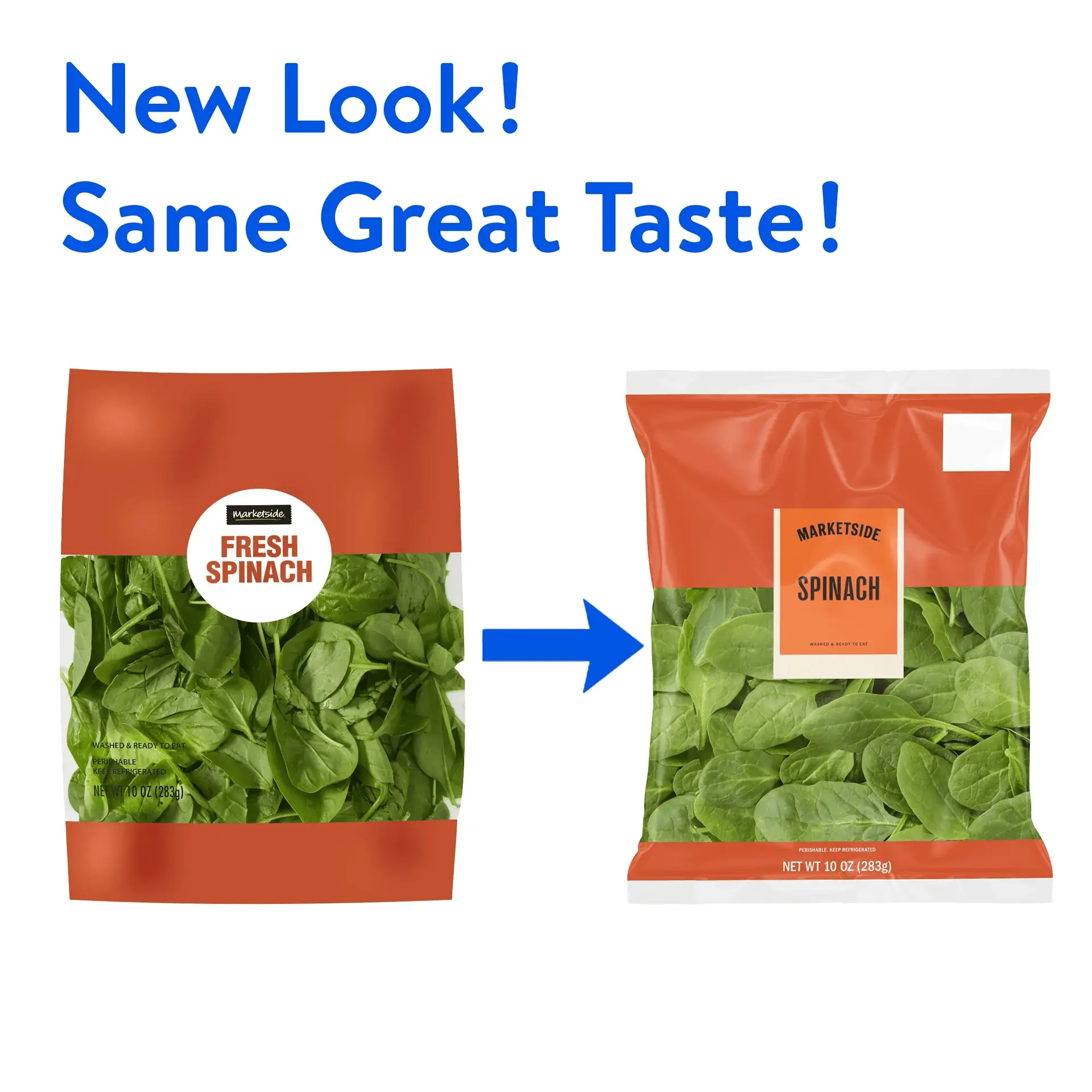 Fresh Spinach, 10 Oz Bag, Fresh - Image 2