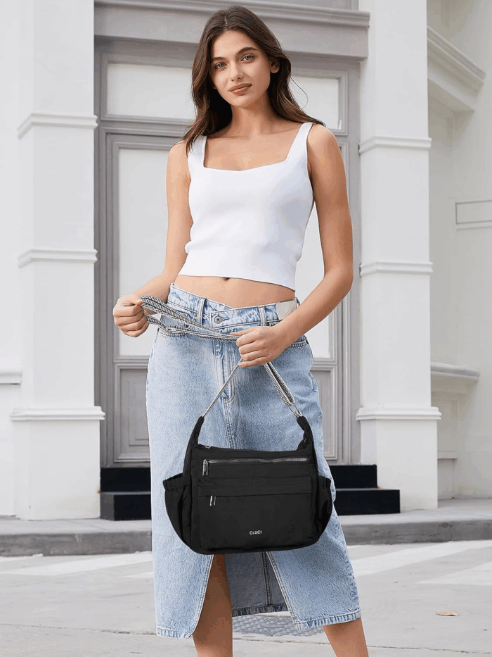 Travel Purses for Women, Waterproof Nylon Crossbody Bags for Woman Trendy, anti Theft Shoulder Bag for Ladies - Image 2