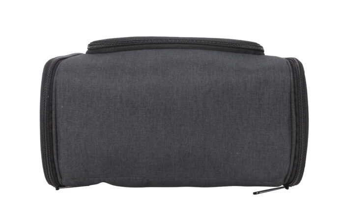 Protege Travel Polyester Hanging Toiletry Kit Organizer, Rich Black - Image 4