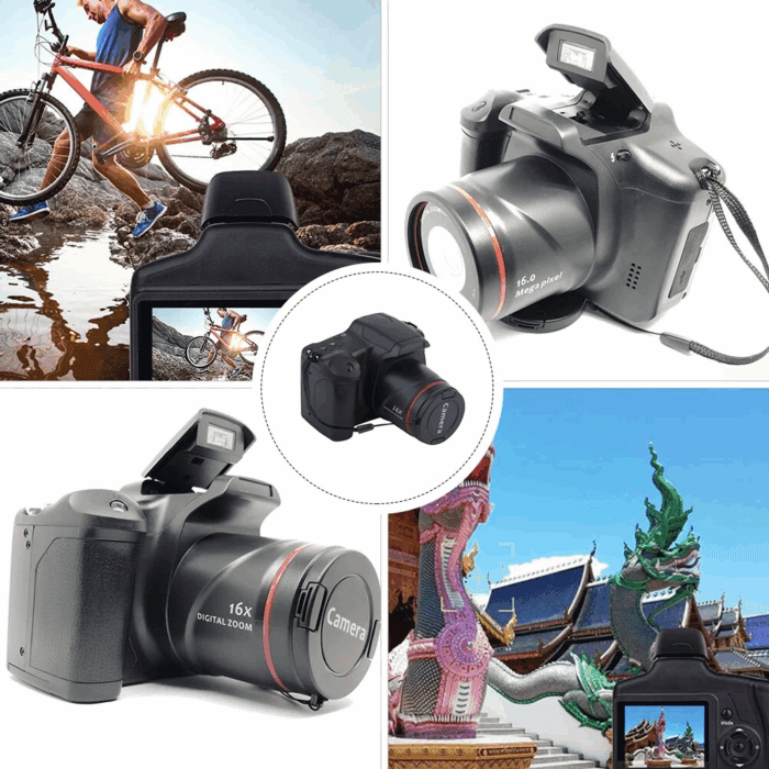 Digital Camera for Photography, 16MP FHD Video Camera with Wifi, 3 Inch Screen, 16X Digital Zoom, Vlogging Camera for Youtube - Image 5