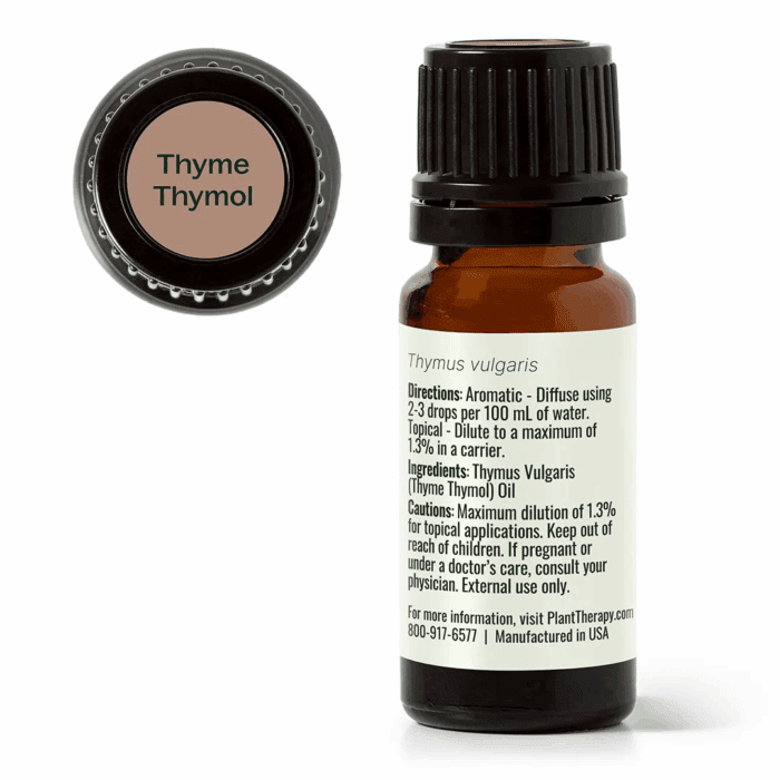 Thyme Thymol Essential Oil 100% Pure, Undiluted, Natural Aromatherapy, Therapeutic Grade 10 Ml (1/3 Oz) - Image 8