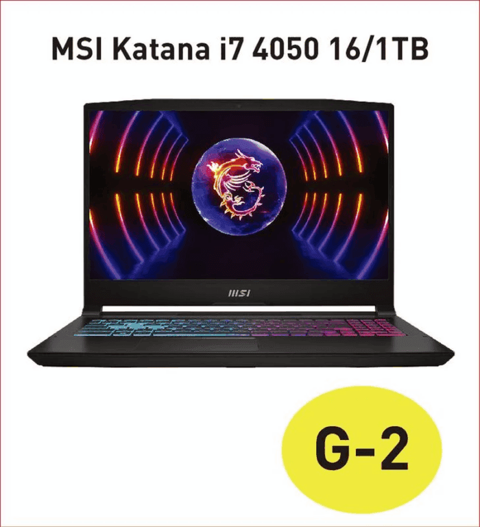 Katana 15.6 Inch 144Hz Gaming Laptop Intel Core I7-13620H NVIDIA Geforce RTX 4050 16GB DDR5 1TB SSD Black (2024) - Image 13