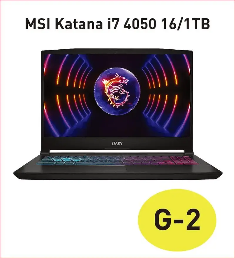 Katana 15.6 Inch 144Hz Gaming Laptop Intel Core I7-13620H NVIDIA Geforce RTX 4050 16GB DDR5 1TB SSD Black (2024) - Image 13