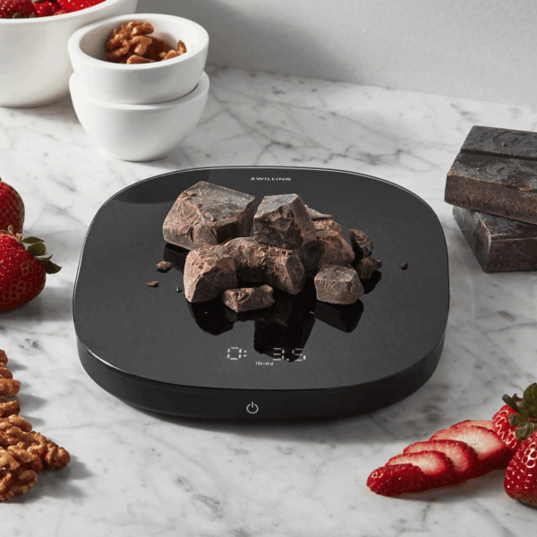 Enfinigy Digital Kitchen Food Scale, Max Weight 22Lbs, Grams & Ounces, .1-Gram Accuracy, Black - Image 2