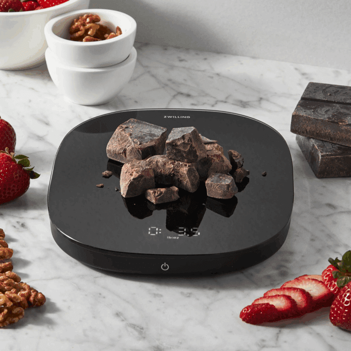 Enfinigy Digital Kitchen Food Scale, Max Weight 22Lbs, Grams & Ounces, .1-Gram Accuracy, Black - Image 2