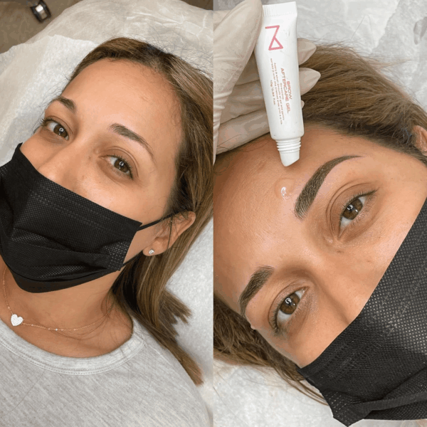 - PACK of 25 Brow Eyebrows Aftercare Gel Ointent for icroblading, Brows & Peranent ake up - Repair Crea Tube - Anti-Inflaatory, Better Pigent Retention Eyebrow Protector 10G/0.34 Fl Oz - Image 4