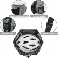 Swim Bag Mesh Drawstring Backpack with Wet Pocket for Swimming, Gym, and Workout Gear - Image 6