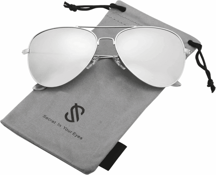Classic Aviator Polarized Sunglasses for Men Women Vintage Retro Style - Image 2