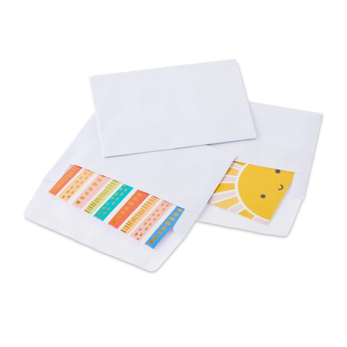 A6 Invitation Peel and Stick Envelopes, White, 4.75 in X 6.5 In, 50 Count - Image 5
