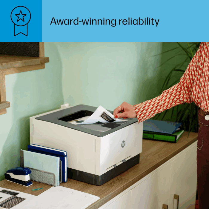 Color Laserjet Pro 3201Dw Wireless Color Laser Printer, Office Printer, Duplex, Best-For-Office (499Q9F) - Image 9