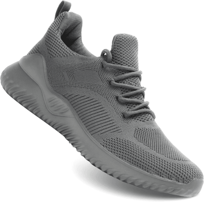 Men'S Non Slip Running Shoes Ultra Light Breathable Casual Walking Shoes Fashion Sneakers Mesh Workout Sports Shoes
