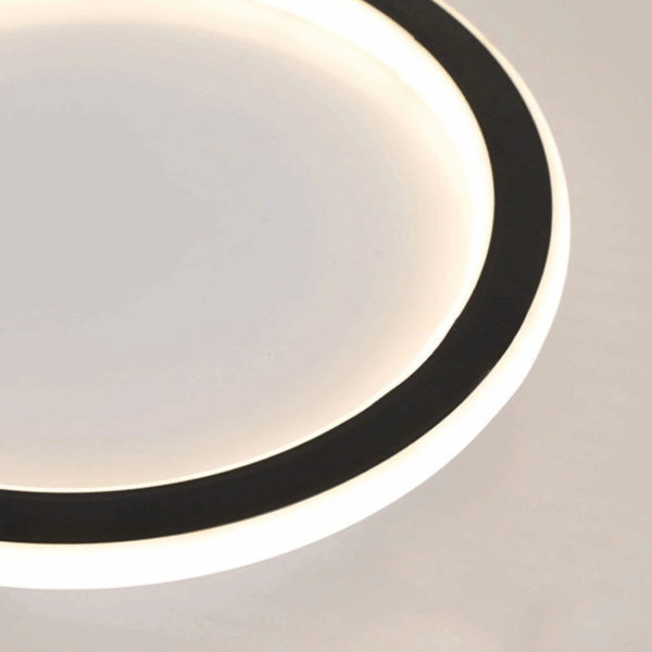 Modern Led Ceiling Light round Ceiling Lamp Acrylic Flush Mount Ceiling Lamp Fixture for Bedroom Kitchen Hallway Entry, Warm White - Image 3