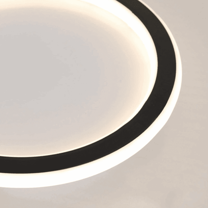 Modern Led Ceiling Light round Ceiling Lamp Acrylic Flush Mount Ceiling Lamp Fixture for Bedroom Kitchen Hallway Entry, Warm White - Image 3