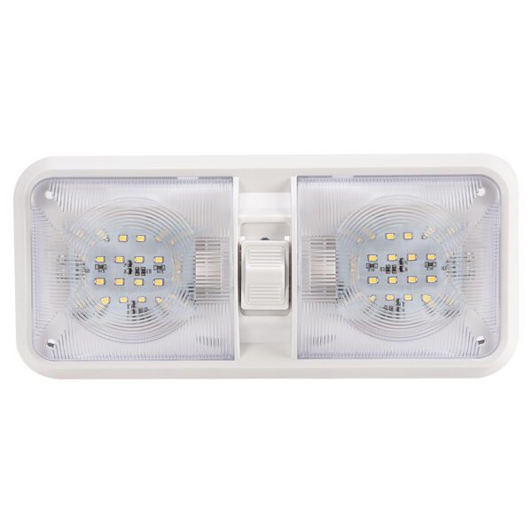 5PCS RV Ceiling Double Dome Lights 12V Ceiling Fixture RV Interior Led Ceiling Light Boat Camper Trailer Natural White 4000-4500K - Image 10