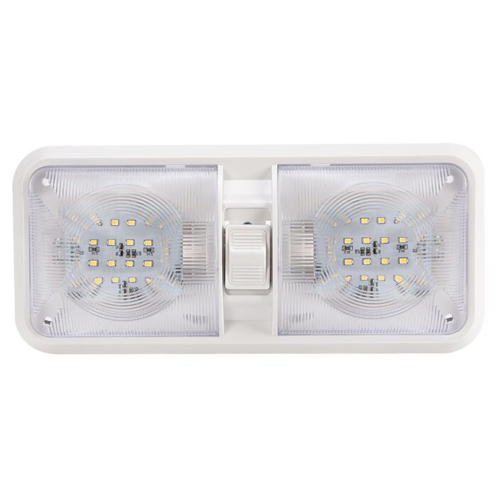 5PCS RV Ceiling Double Dome Lights 12V Ceiling Fixture RV Interior Led Ceiling Light Boat Camper Trailer Natural White 4000-4500K - Image 10