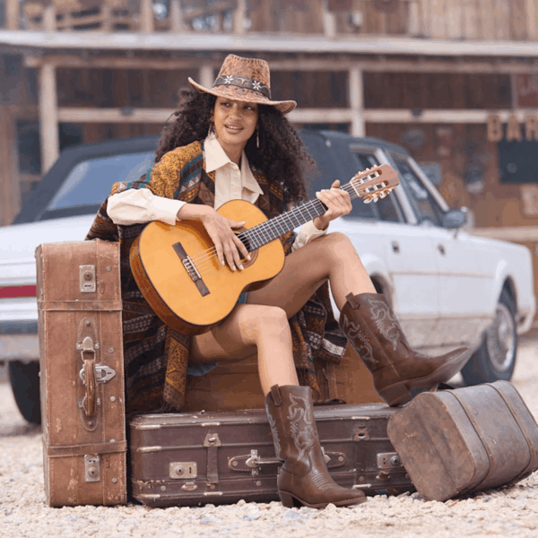 Women'S Cowboy Boots Pull on Cowgirl Boots Mid Calf Western Boots - Image 6