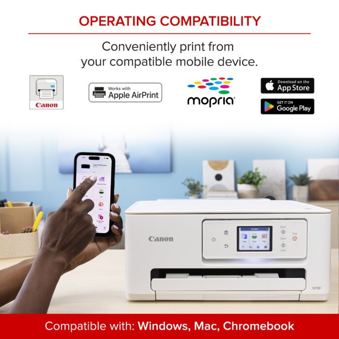 PIXMA TS7722 Wireless Home All-In-One Printer - Image 5