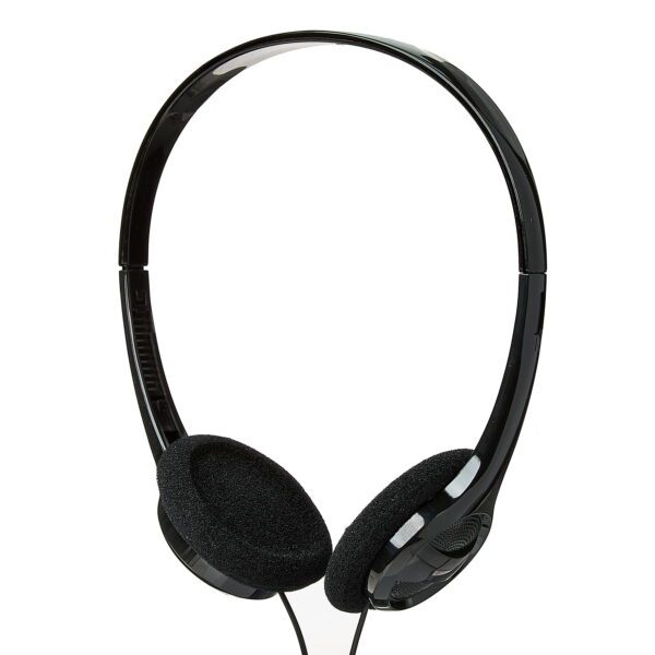 Wired On-Ear Headphone, Black - Image 2