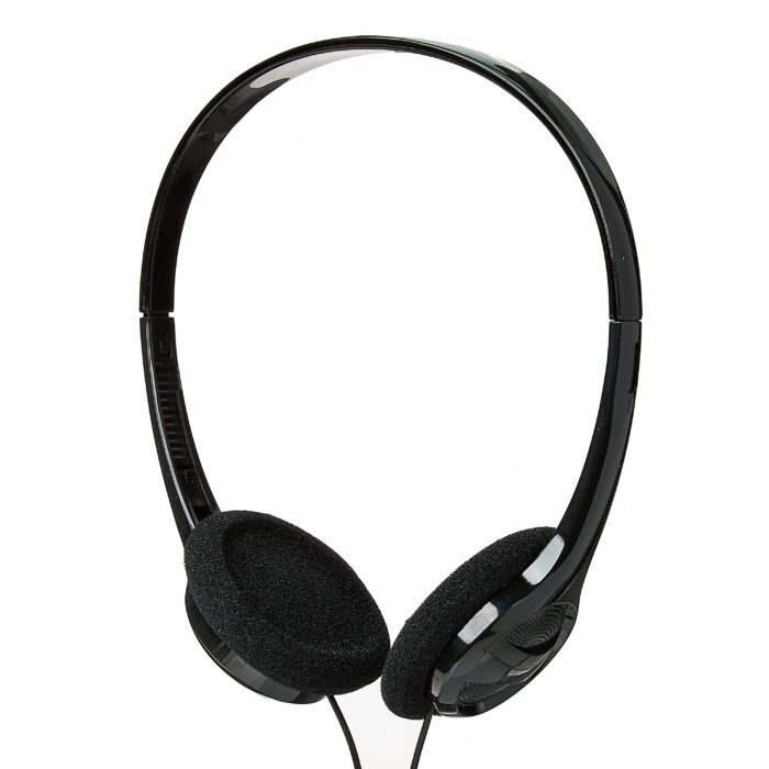 Wired On-Ear Headphone, Black - Image 2