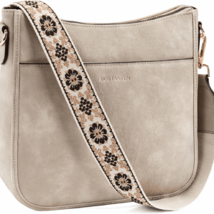 Crossbody Bags for Women Trendy Vegan Leather Hobo Purses Shoulder Handbags with Wide Shoulder Strap
