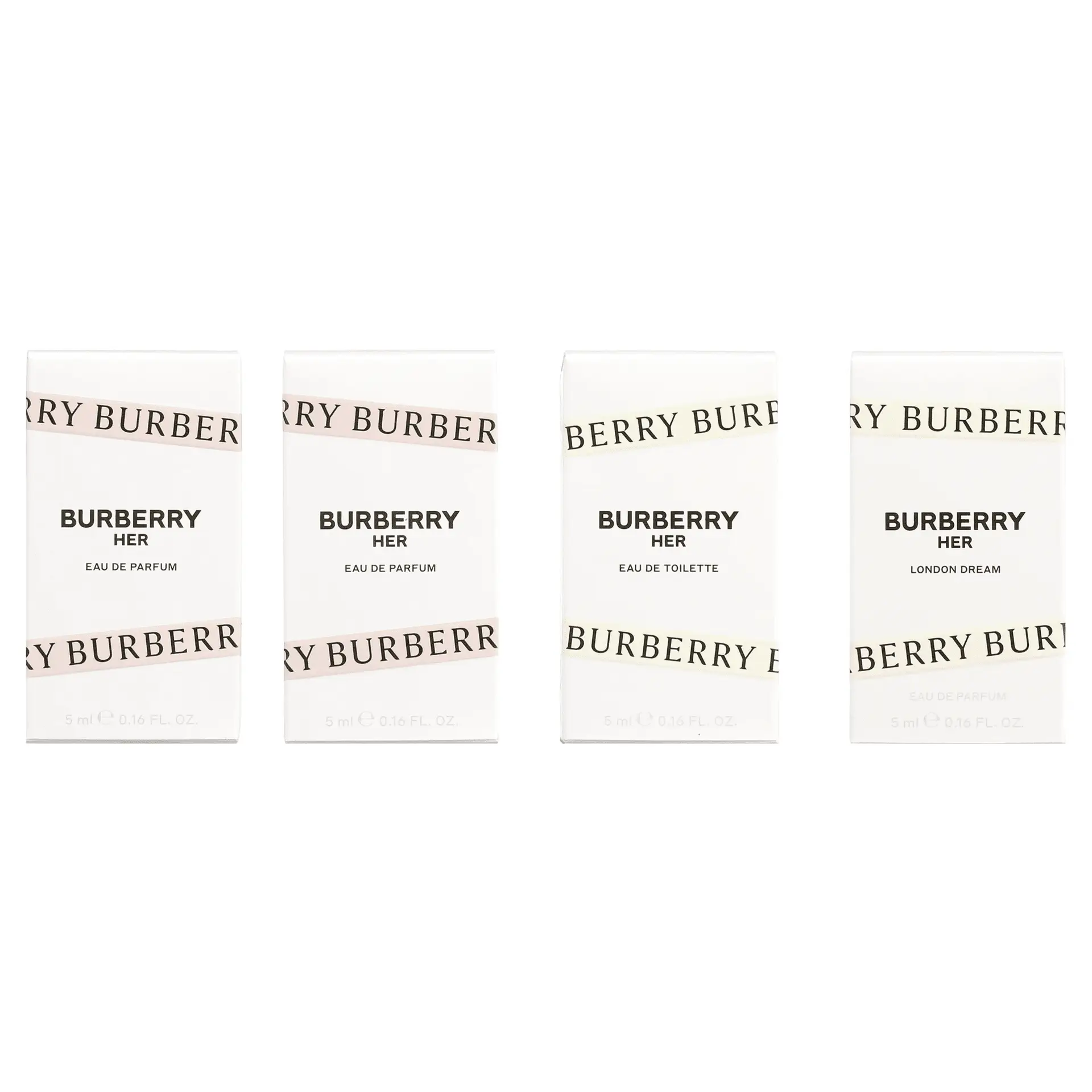 Her , 4 Pc Mini Gift Set 2 X 0.16Oz Her EDP Spray, 0.16Oz London Dream EDP Spray, 0.16Oz Her EDT Spray - Image 3