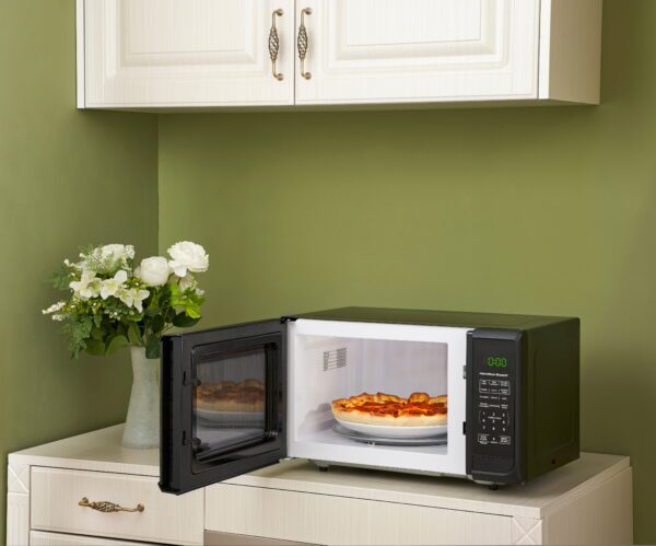 0.9 Cu. Ft. Matte Black Microwave Oven - Image 3