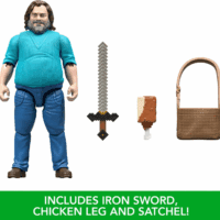 Minecraft Action Figure & Accessories Set, 4-Inch Steve Posable Character Collectible Inspired by a Minecraft Movie - Image 4