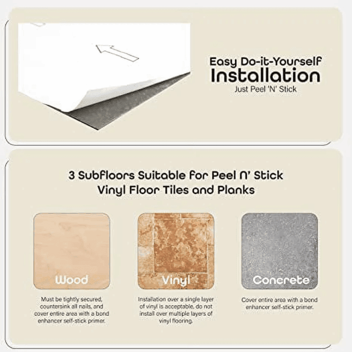 Dark Slate Marble 12 in X12 in Self Adhesive Vinyl Floor Tile - 20 Tiles/20 Sq. Ft. - Image 8