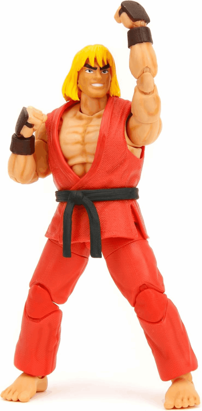 Street Fighter II 6" Ken Figure Action Figure, Toys for Kids and Adults - Image 4