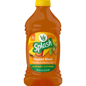V8 Splash Tropical Blend Flavored Juice Beverage, 64 Fl Oz Bottle