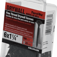 Fas-N-Tite, Fine Thread Drywall Screw #6 X 1.25", Steel, 100 Pieces - Image 7