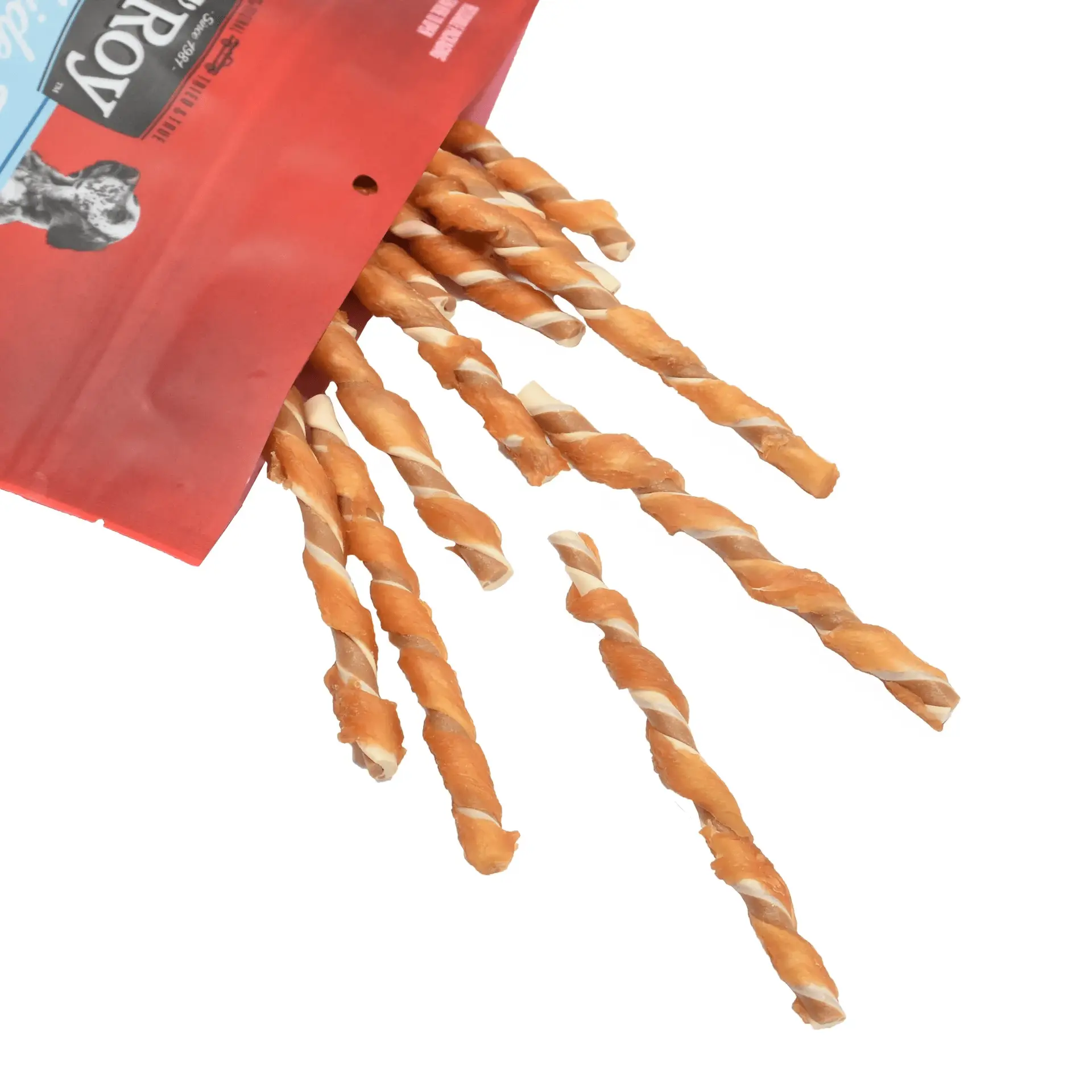 Rawhide Free Twist Sticks with Chicken Dog Treats, 50Ct,16Oz.Bag - Image 3